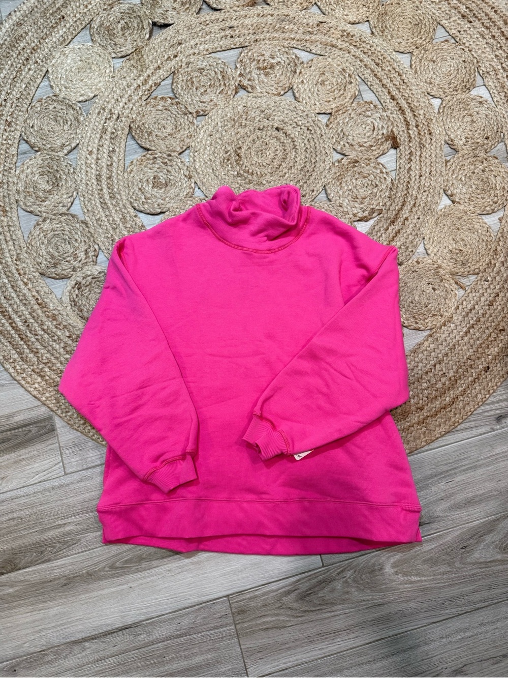 Free People movement A cut above mock neck sweater